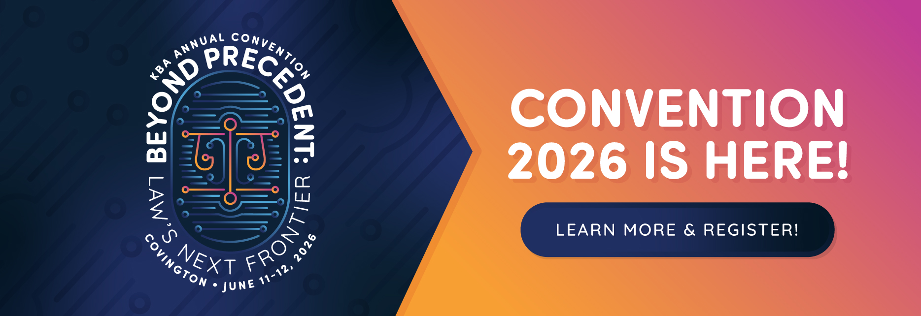 KBA Annual Convention, June 11-12, 2026